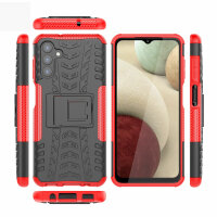 Hülle für Samsung Galaxy A13 5G /A04s Schutzhülle Handyhülle Tasche Case Schale  Rot