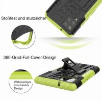 Handy Tasche für SAMSUNG Galaxy Hülle Handyhülle Schutzhülle Outdoor Case Schale Galaxy A42 5G Grün