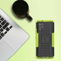 Handy Tasche für SAMSUNG Galaxy Hülle Handyhülle Schutzhülle Outdoor Case Schale Galaxy A42 5G Grün