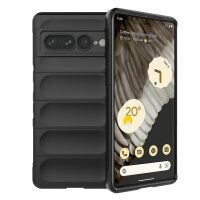Hülle für Google Pixel 7 Pro Handyhülle Handy Tasche Back Cover Bumper TPU Case Schwarz