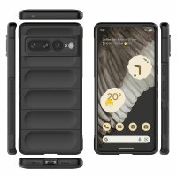 Hülle für Google Pixel 7 Pro Handyhülle Handy Tasche Back Cover Bumper TPU Case Schwarz