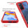 Hülle für Xiaomi Redmi Note 11 Pro 5G / 12 Pro 4G Handyhülle Cover 2-teilig Case Rot