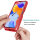 Hülle für Xiaomi Redmi Note 11 Pro 5G / 12 Pro 4G Handyhülle Cover 2-teilig Case Rot