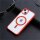 Handyhülle für Apple iPhone 14 Pro – Magnet Case Rot