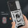 Outdoor Panzer Hülle Motorola Moto G10 G20 G30 Handyhülle mit Kameraschutz Ring Silber