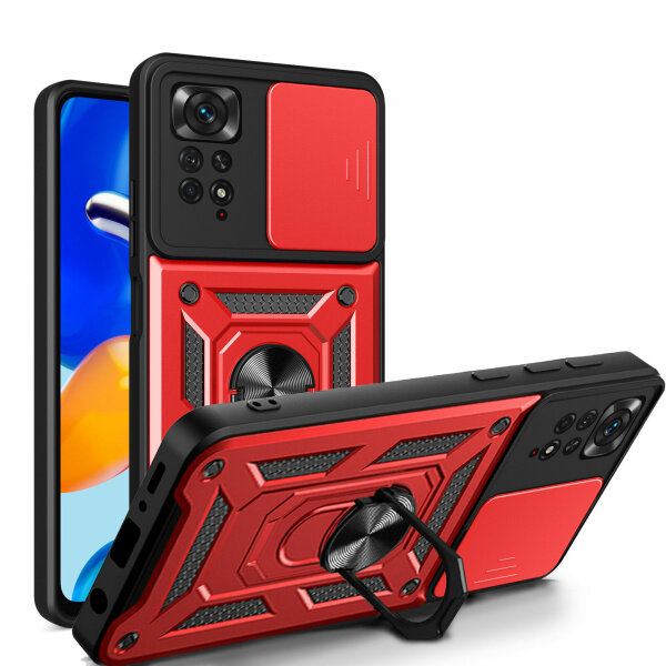 Handyhülle Xiaomi Redmi Note11Pro Handy Tasche Hülle Outdoor Case Silikon Bumper