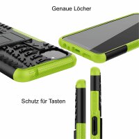 Schutz Hülle für Samsung Galaxy A22 Handyhülle Handytasche Outdoor Case Schale Galaxy A22 5G Grün