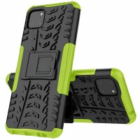 Schutz Hülle für Samsung Galaxy A22 Handyhülle Handytasche Outdoor Case Schale Galaxy A22 5G Grün