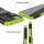 Schutz Hülle für Samsung Galaxy A22 Handyhülle Handytasche Outdoor Case Schale Galaxy A22 5G Grün