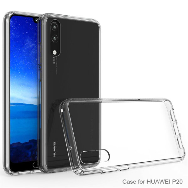 Huawei Hülle Crystal Panzer Case Handy Tasche Outdoor Cover Bumper Schutzhülle P20