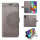 Handy Tasche für Samsung Galaxy A51 SM-A515 Hülle Case Buchhülle Klapphülle TPU Mandala Grau