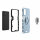 Hülle für Samsung Galaxy A13 4G, Schutzhülle Handy Tasche Ring Case Cover Bumper Türkis