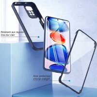 360° Grad Hülle Xiaomi Redmi Note 11 / 11S vollschutz Integriertem Displayschutz Blau
