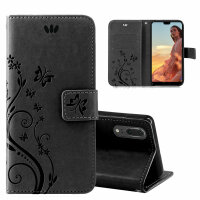 Huawei P20 Handy Tasche Handyhülle Wallet Schutz...