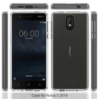 Nokia TPU Silikon Acrylglas Panzer Hülle Handy Tasche Outdoor Cover Bumper Neu Nokia 3.1