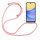 Handykette für Samsung Galaxy A15 Handyhülle mit Band Case Hülle mit Kordel Hand Rosa