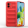 Hülle Xiaomi Redmi A1 Handyhülle Outdoor Case Back Cover Handy Tasche Bumper Rot