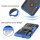 Handy Tasche Lenovo Motorola Panzer Hülle Hybrid Case Cover Schutzhülle Bumper Motorola Moto G8 Play Blau