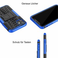 Handyhülle für Apple iPhone 11 – Panzer Cover Blau