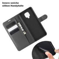 Xiaomi Redmi Note 9 Pro Hülle Handy Tasche Flip Cover Wallet Case Etui