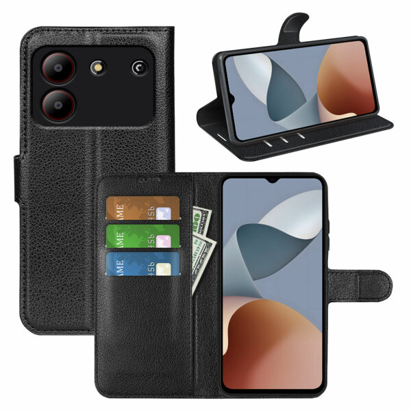 Handy Tasche ZTE Blade A54 Handyhülle Hülle Wallet Case Flip Cover Leder Etui