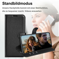 Handy Tasche ZTE Blade A54 Handyhülle Hülle Wallet Case Flip Cover Leder Etui