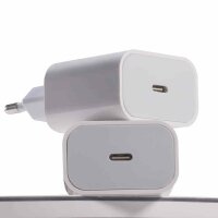 USB-C Schnellladegerät Netzteil 3A 18Watt Weiß inkl. USB-C Kabel betterfon