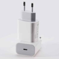 USB-C Schnellladegerät Netzteil 3A 18Watt Weiß inkl. USB-C Kabel betterfon