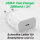 USB-C Schnellladegerät Netzteil 3A 18Watt Weiß inkl. USB-C Kabel betterfon