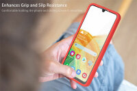 360° Grad Hülle für Samsung Galaxy A33 5G vollschutz Integriertem Displayschutz Rot
