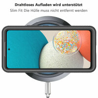 Panzer Hülle Handy Tasche 360 Grad TPU vollschutz mit Integriertem Displayschutz Samsung Galaxy A53 5G