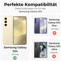 Hülle für Samsung Galaxy S24 Handyhülle 2...