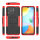 Xiaomi Redmi 10C, Schutz Hülle Handy Tasche Outdoor Case Back Cover TPU Bumper Rot