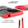 Xiaomi Redmi 10C, Schutz Hülle Handy Tasche Outdoor Case Back Cover TPU Bumper Rot