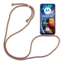 Handykette Motorola Moto E32 E32s Handyhülle mit Band Schutz Hülle Handy Tasche