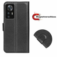 Handy Tasche Xiaomi 12T / 12T Pro Hülle Handyhülle Wallet Case Flip Cover Etui