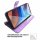 Handy Tasche für ZTE Blade Hülle Schutzhülle Klapphülle Flip Case Schale Etui BF Lila Blade A51