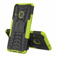 Handy Tasche für SAMSUNG Galaxy Hülle Handyhülle Schutzhülle Outdoor Case Schale Galaxy A20S SM-A207FN Grün