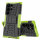 Outdoor Hülle für Samsung Galaxy S23 Ultra Handyhülle Handy Tasche Bumper TPU Grün
