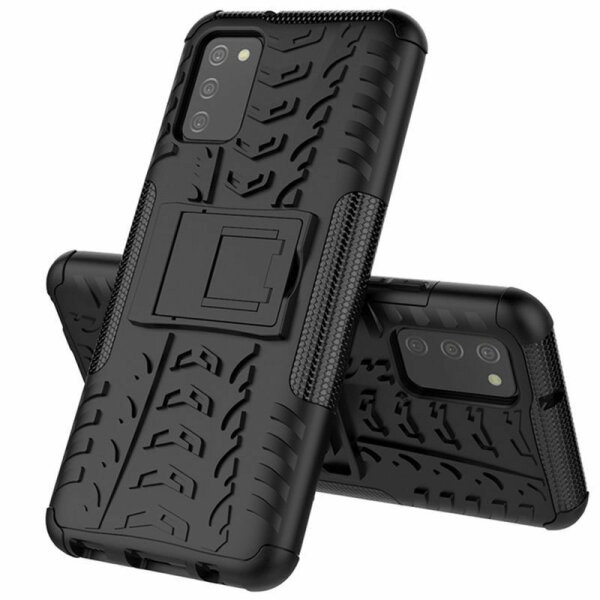 Handy Tasche für Samsung Galaxy A02s Hülle Back Cover Outdoor Case Bumper Neu