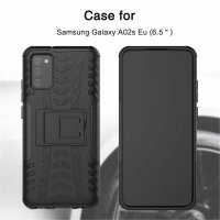 Handy Tasche für Samsung Galaxy A02s Hülle Back Cover Outdoor Case Bumper Neu