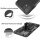 Schutz Hülle Xiaomi Handy Tasche Case Cover Silikon Schale Outdoor Handyhülle BF Xiaomi Mi 11 Lite 5G / 4G Schwarz