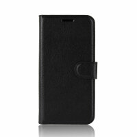 ZTE Handy Tasche Flip Cover Case Buch Klapp Schutz Hülle Etui Wallet Buchtasche ZTE Blade A3 2020 Schwarz
