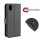 ZTE Handy Tasche Flip Cover Case Buch Klapp Schutz Hülle Etui Wallet Buchtasche ZTE Blade A3 2020 Schwarz