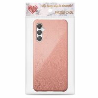 Hülle Handyhülle Stoßfeste Handy Tasche Ultra-Dünn Case Leder Bumper für Samsung Galaxy S23 FE Rosa
