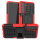 Schutz Hülle für Samsung Galaxy S21 FE 5G, SM-G990B Handy Tasche Bumper Case TPU Rot