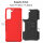 Schutz Hülle für Samsung Galaxy S21 FE 5G, SM-G990B Handy Tasche Bumper Case TPU Rot