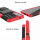 Schutz Hülle für Samsung Galaxy S21 FE 5G, SM-G990B Handy Tasche Bumper Case TPU Rot