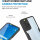 360° Grad Hülle Xiaomi Redmi Note 10 Pro vollschutz Integriertem Displayschutz Schwarz