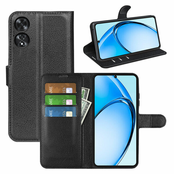 Hülle für Oppo A60 4G Handyhülle Klapphülle Schutzhülle Handy Tasche Flip Case